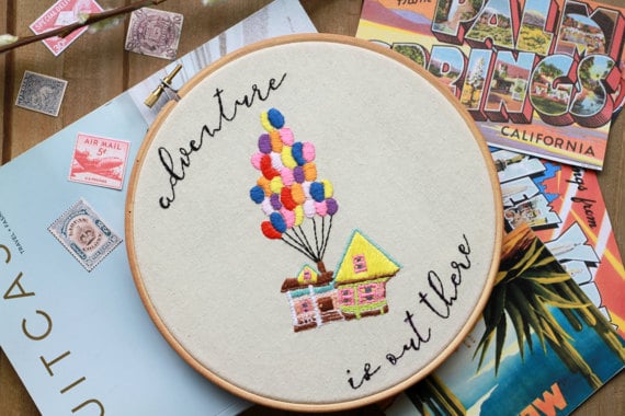 Up Embroidery Hoop