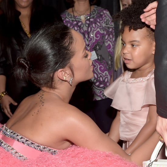 Rihanna With Blue Ivy Carter at the Grammys 2015