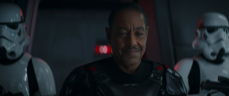 Moff Gideon (Giancarlo Esposito) in Lucasfilm's THE MANDALORIAN, season two, exclusively on Disney+. © 2020 Lucasfilm Ltd. & ™. All Rights Reserved.