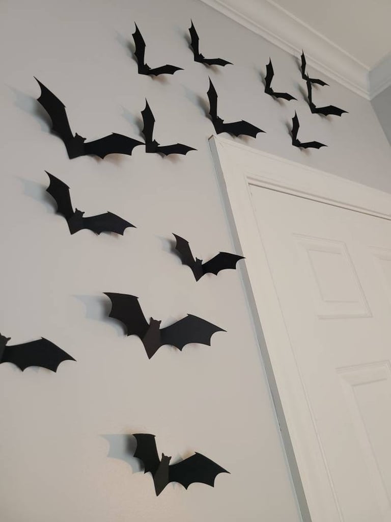 Flying Bat Halloween Decor
