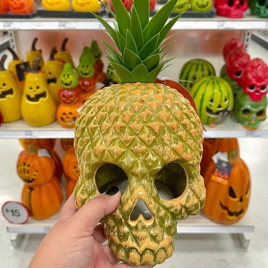 Target's Halloween Pineapple Jack-O'-Lantern Skull