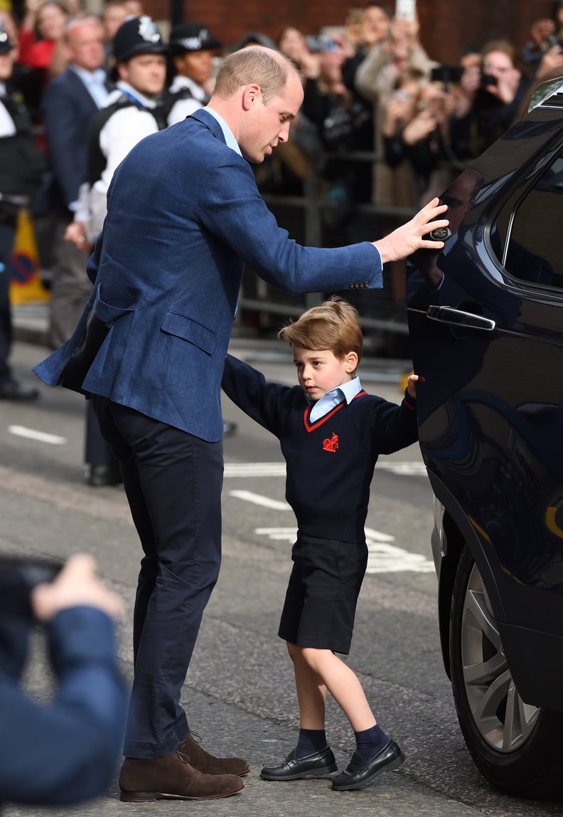 Prince George Arrived to Meet His Brother Prince Louis For the First Time