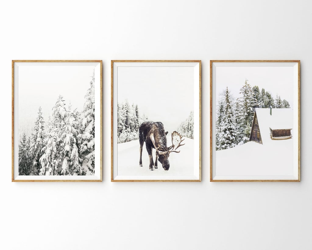 Winter Theme Set of 3 Prints
