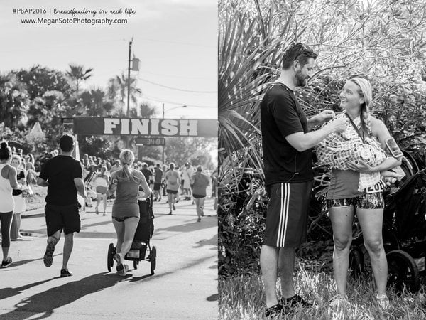Photos of Dads Supporting Breastfeeding in Public