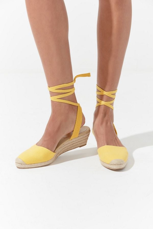 UO June Mini Espadrille Wedges Sandals