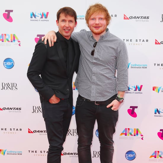 James Blunt Quotes About Ed Sheeran's Face Getting Cut