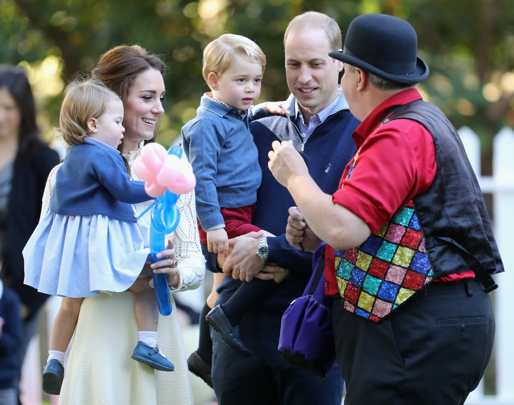 Prince George and Princess Charlotte Canada Pictures 2016