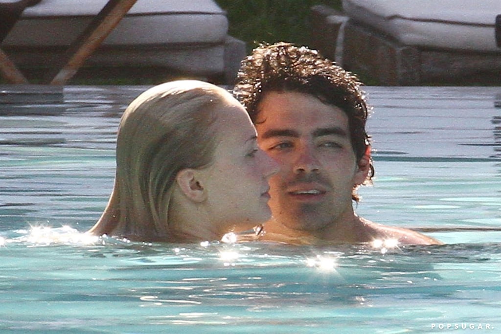 Joe Jonas and Sophie Turner Kissing in Miami August 2018