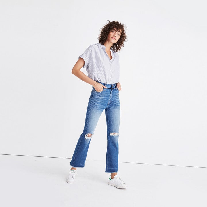 Madewell Retro Crop Bootcut Jeans
