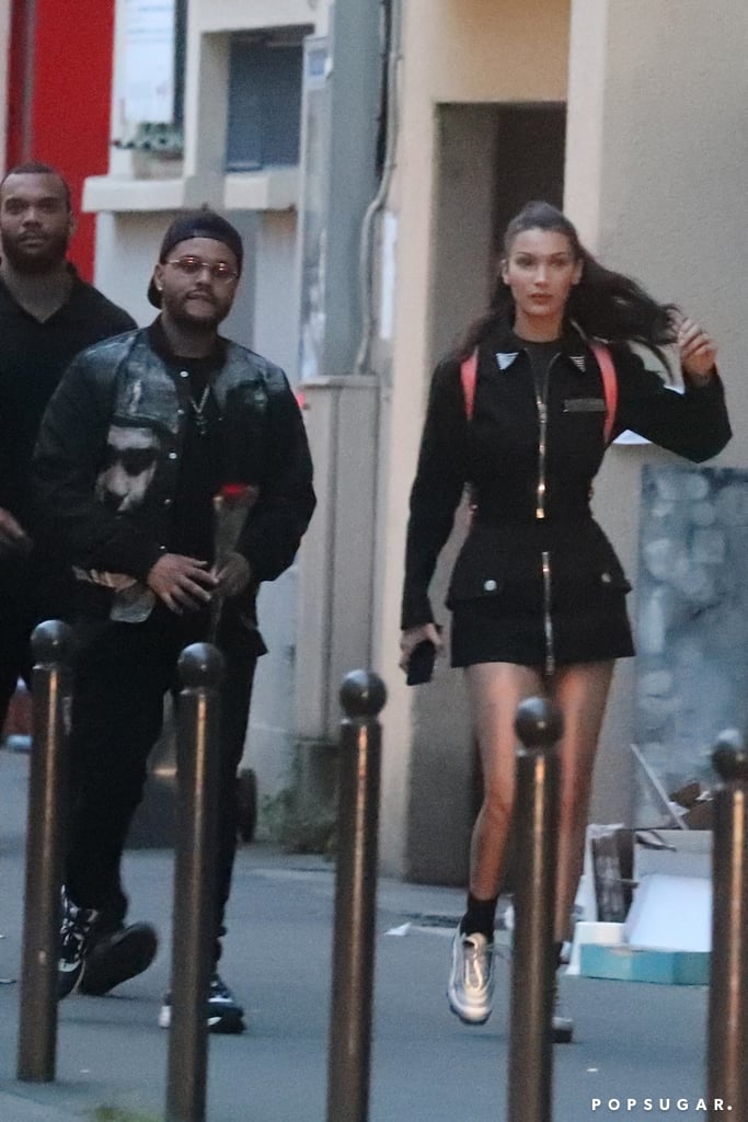 The Weeknd and Bella Hadid Spotted Out in Paris May 2018