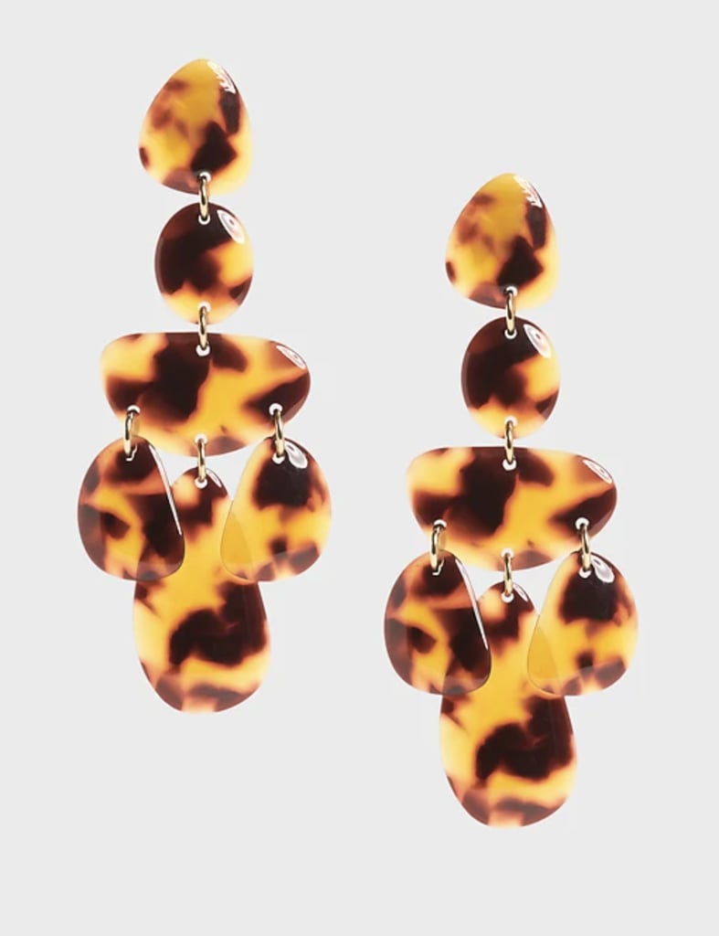 Resin Chandelier Earrings