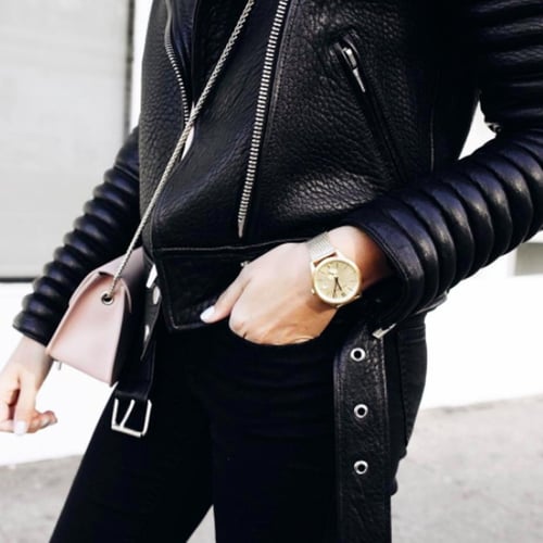 Chic Ways to Wear a Leather Jacket