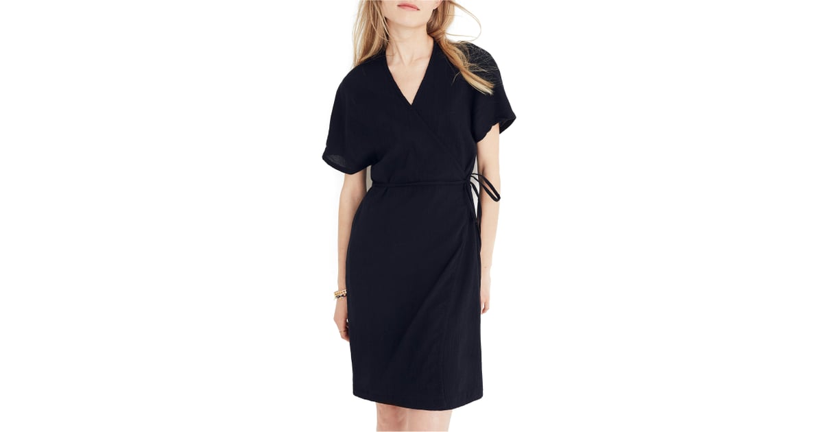Madewell gauze wrap dress outlet