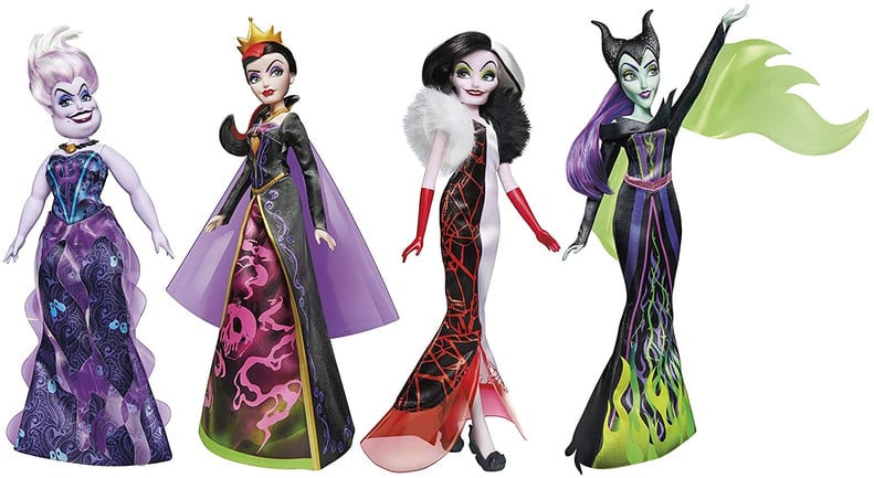 Complete Doll Set For Five Year Old: Disney Villains Black and Brights Collection