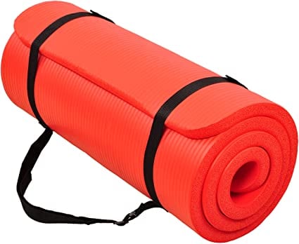 BalanceFrom GoCloud All-Purpose 1-Inch Extra Thick Yoga Mat, 5 Cushioned  Yoga Mats to Support Your Joints