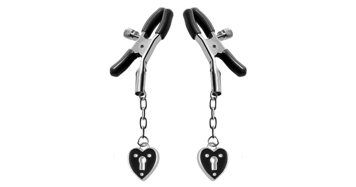 Nipple Toys Enby Heart Padlock Nipple Clamps Best Sex Toys For Lesbians Vibrators Dildos