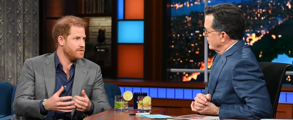 哈里王子Stephen Colbert Questionert视频