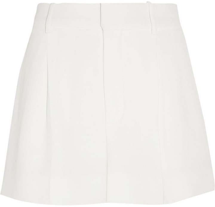 Chloé Iconic Pleated Crepe Shorts ($895)