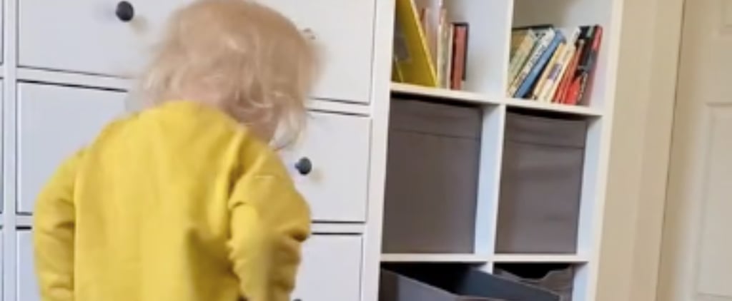 Funny TikTok Video of Toddler Trying to Put On Her Pants
