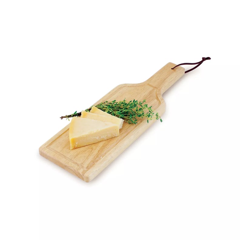 Rubberwood Botella Cheese Board