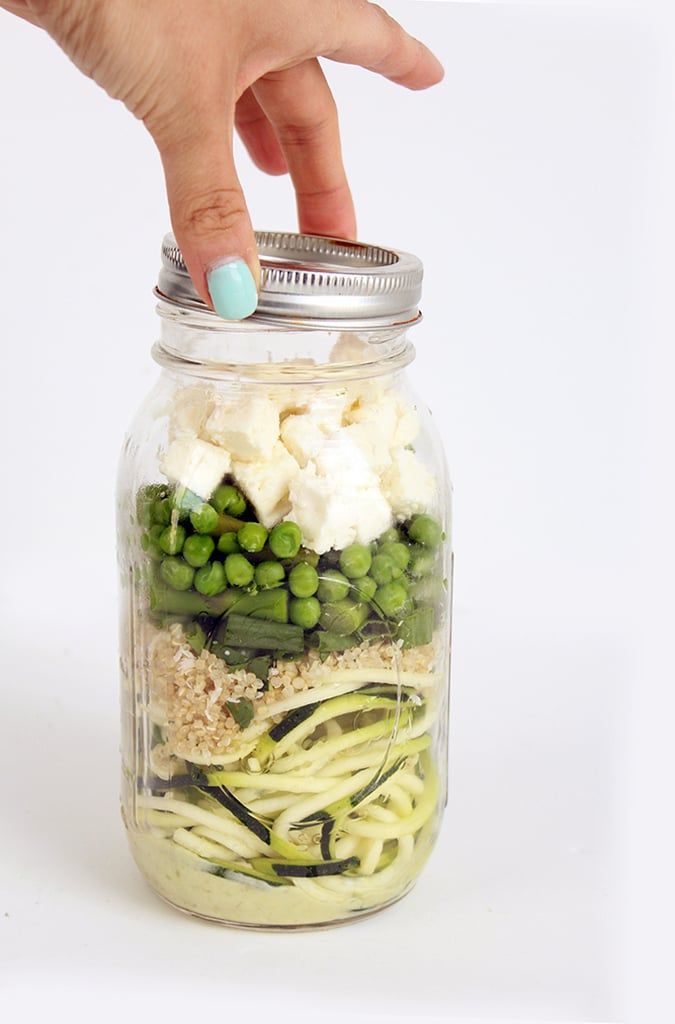 Zucchini-Noodle, Quinoa, and Pea Salad