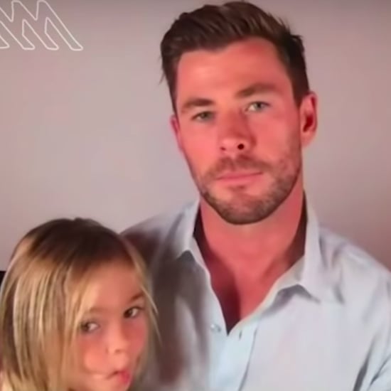 Chris Hemsworth's Son Crashes His Virtual Interview | Video