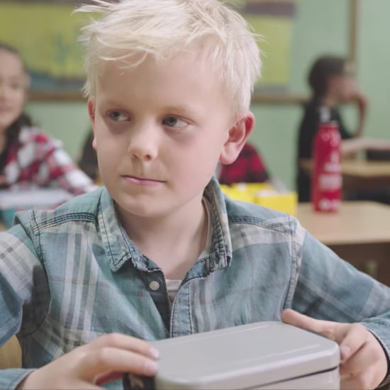 School Lunch Ad in Support of Foster Care