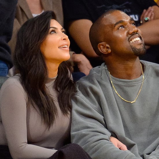 Kim Kardashian at a Lakers Game | Photos