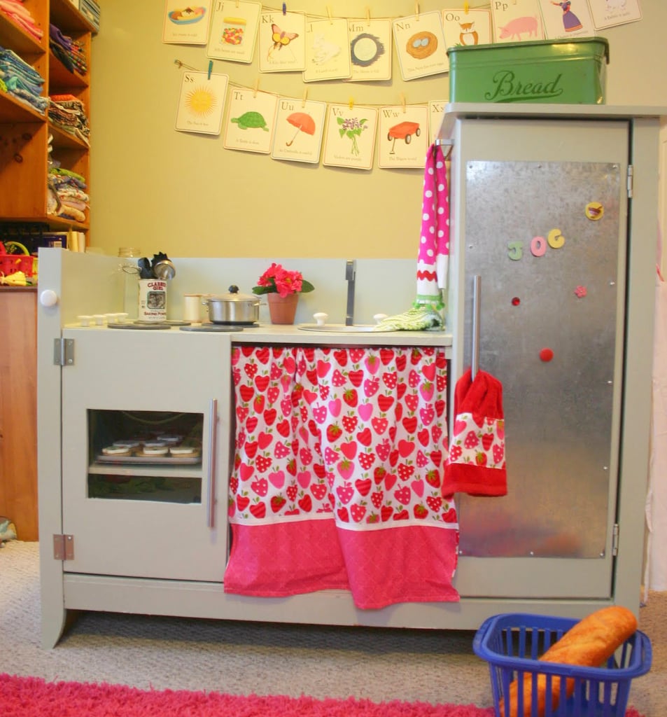 Upcycle Your Changing Table Into a Play Kitchen