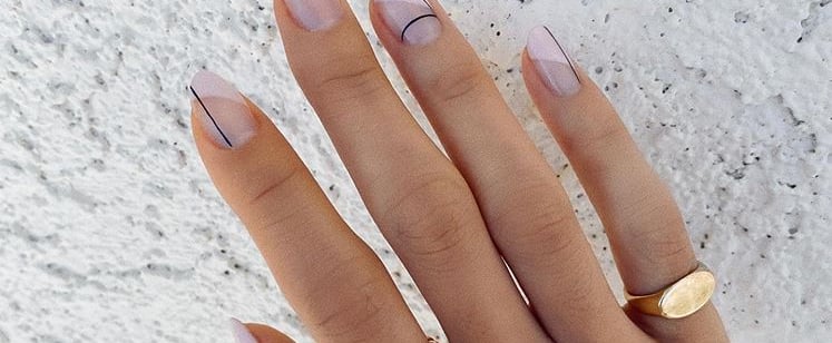 19 Nail-Art Designs That Grow Out Nicely, Because Getting to the Nail Salon Is Hard