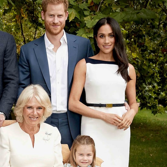 Meghan Markle's Dress in Royal Family Portrait 2018