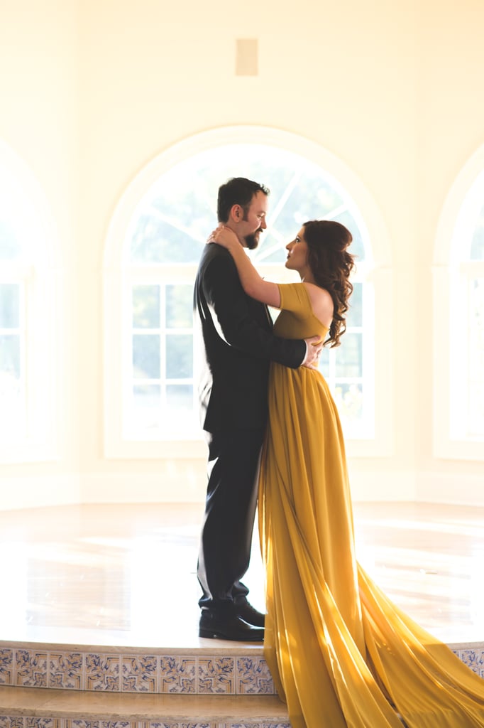 Beauty and the Beast Engagement Shoot