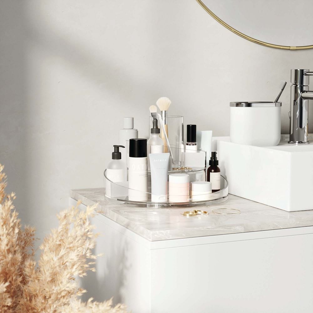 A Simple Beauty Organiser: West Elm Cascada Cosmetic Organiser