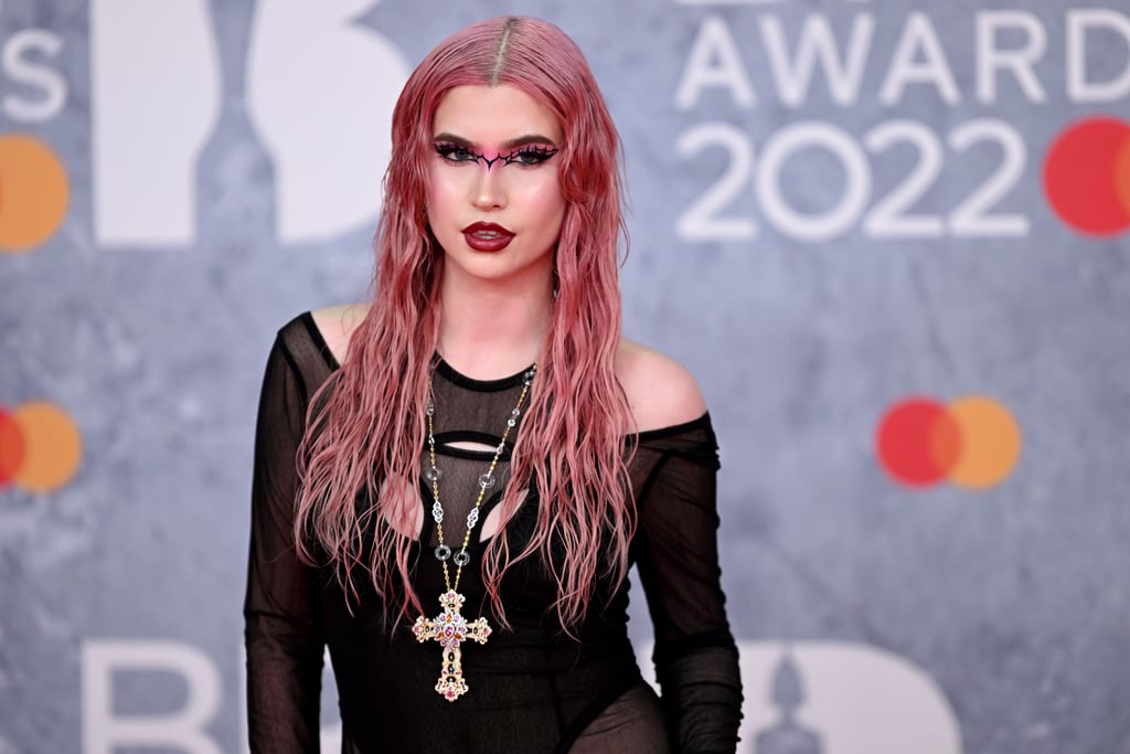 Abby Roberts's Punk Princess Makeup at the 2022 BRIT Awards