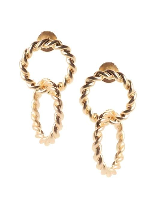 Twisted Drop Earrings