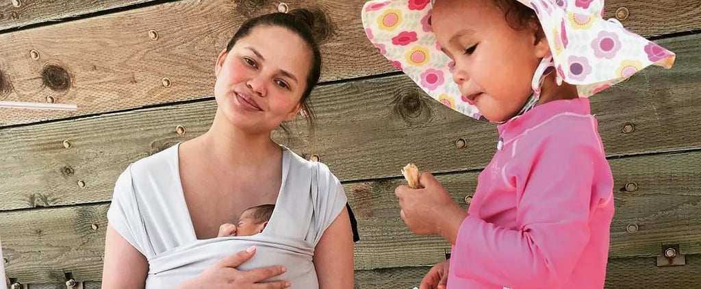 Chrissy Teigen's Photo With Luna and Miles