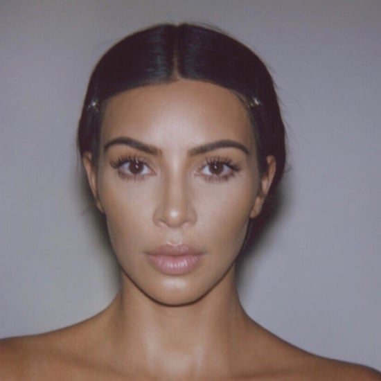 Kim Kardashian's "No Makeup" Selfie on Twitter