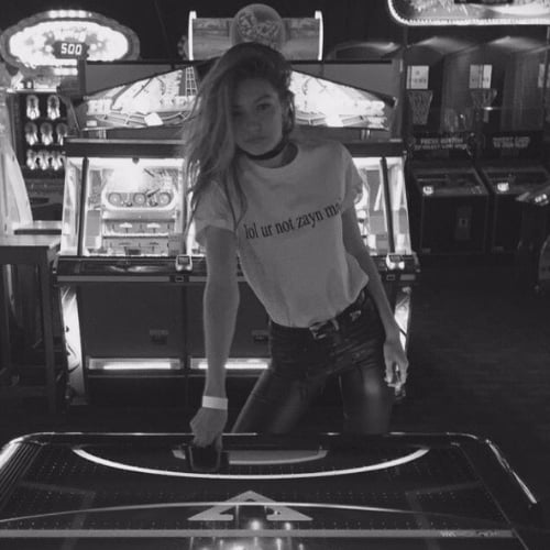 Gigi Hadid's Lol Ur Not Zayn Malik Shirt