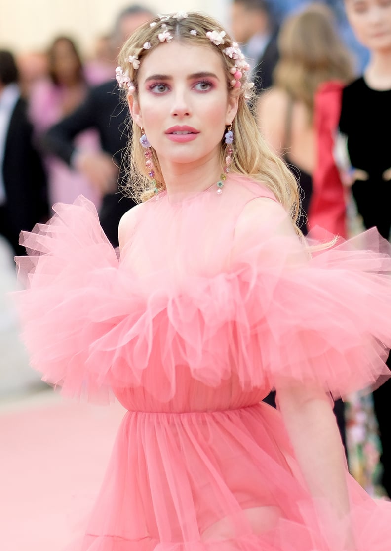 Emma Roberts Taking Influence From Chanel at the Met Gala