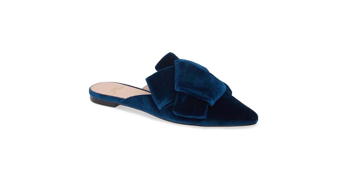 j crew pointed toe slide