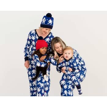 Unique Yeti Christmas Pajamas For A Family Green - Family