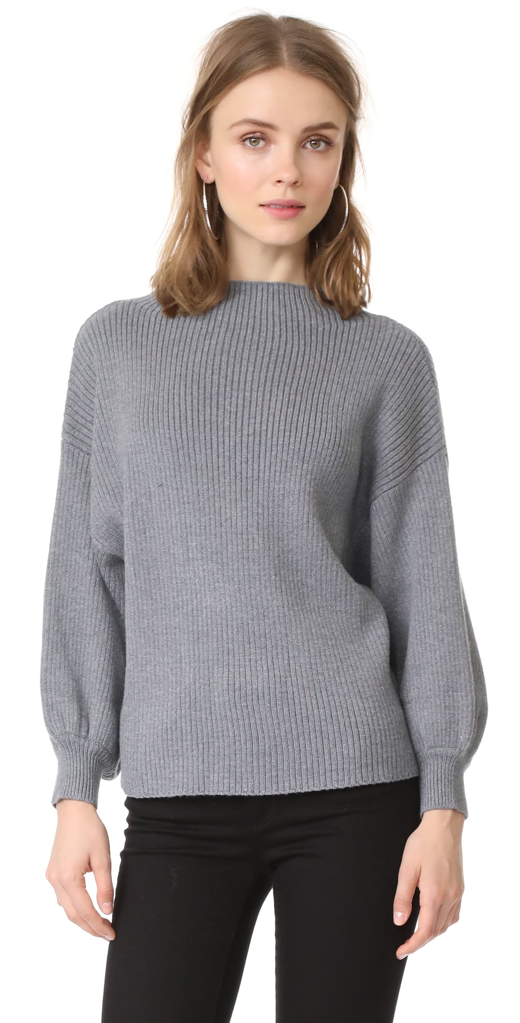 line and dot sweater