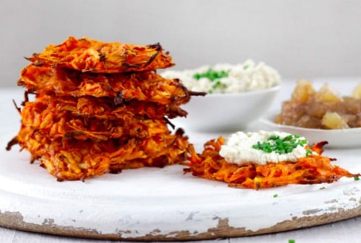 Sweet Potato and Parsnip Mini Latkes