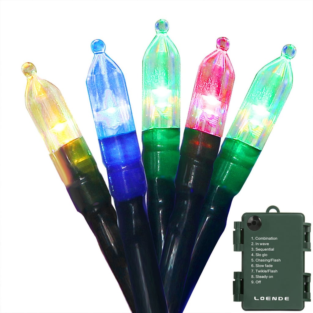 Battery-Powered Multi-Colored String Lights