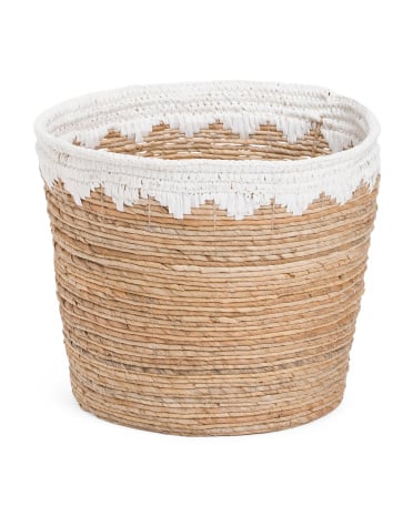 Large Natural Storage Bin ($20)