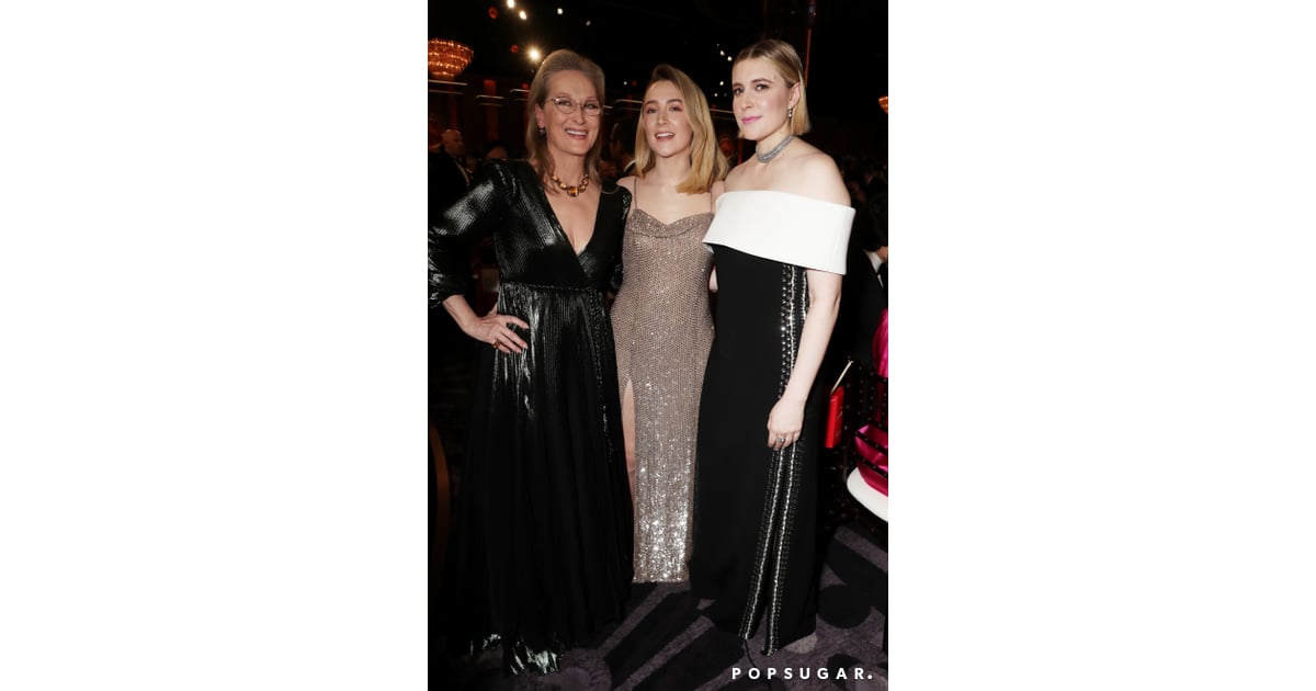 Meryl Streep Saoirse Ronan And Greta Gerwig At The Golden Globes We Guarantee You Didn T Catch These Moments At The Golden Globe Awards Popsugar Celebrity Photo 102