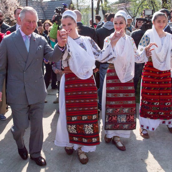 Prince Charles Dancing in Romania