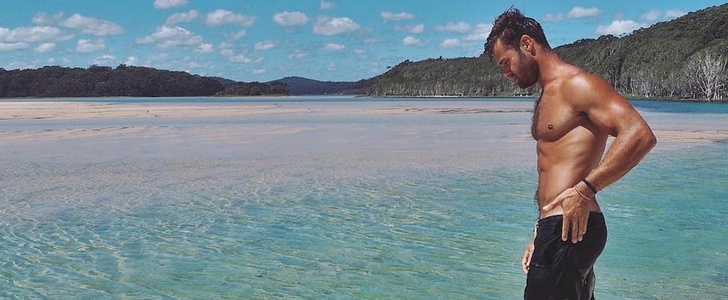 Sexy Australian Guy on the Beach