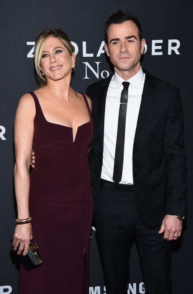 Jennifer Aniston and Justin Theroux at Zoolander 2 Premiere