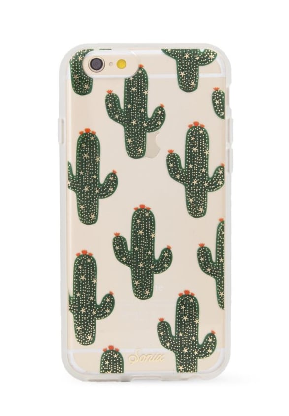 Cactus-Print iPhone Case